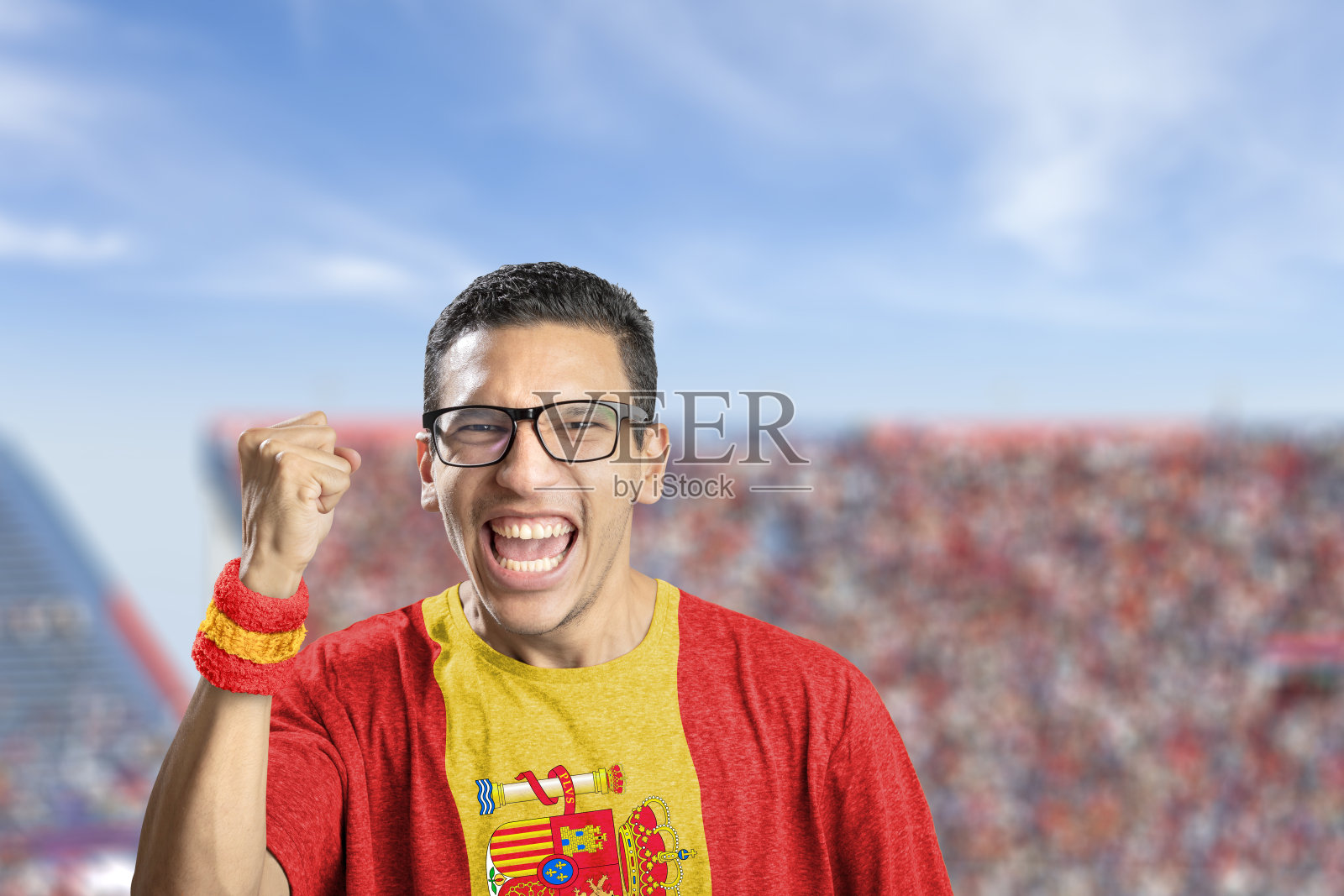 西班牙人球迷组织庆功活动,庆祝胜利 西班牙人球迷组织庆功活动,庆祝胜利