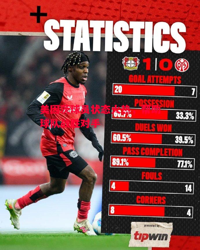 美因茨球员状态火热,帮助球队战胜对手 美因茨球员状态火热,帮助球队战胜对手